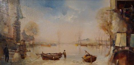 Boats in an Estuary